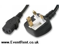 13amp plug to IEC socket